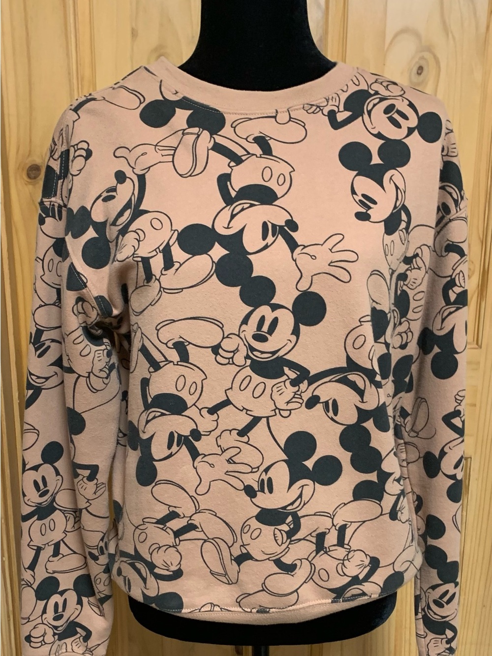 Disney Mickey Mouse Graphic Sweatshirt - Dusty Pink